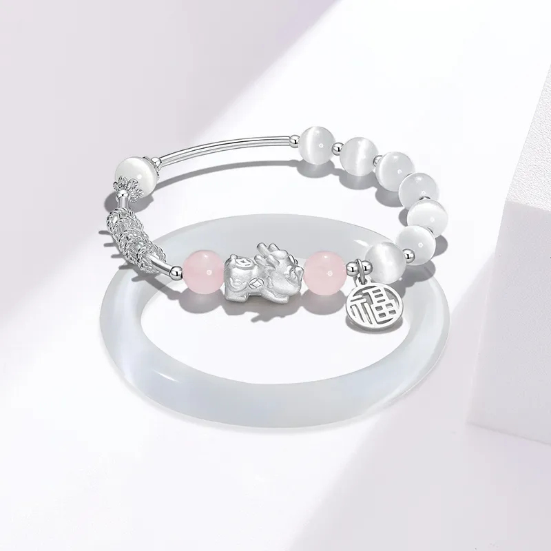 SUNFEEL Glass Cat Eye Bangles Women's-1