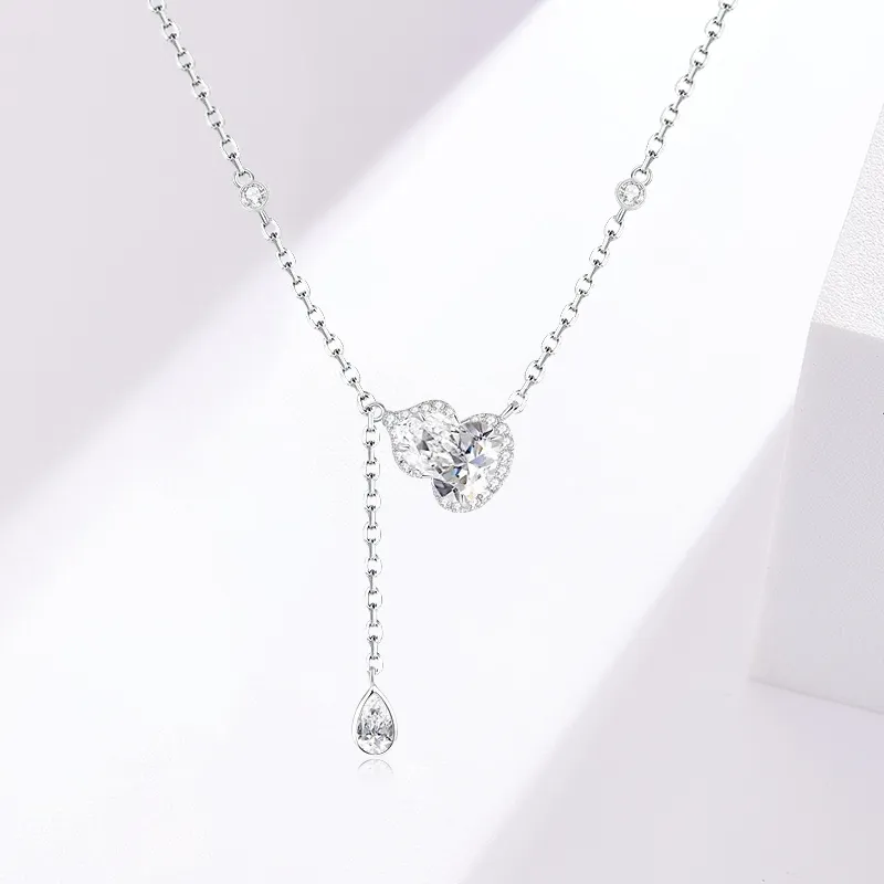 SUNFEEL 999 Fine Silver Necklaces Women's-1