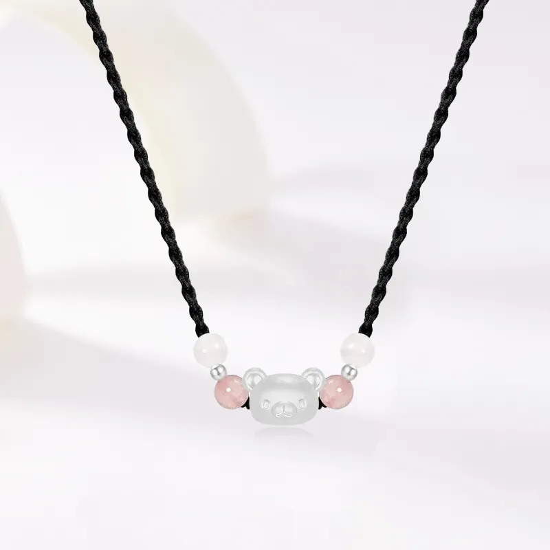 SUNFEEL 999 Fine Silver Necklaces Unisex-3