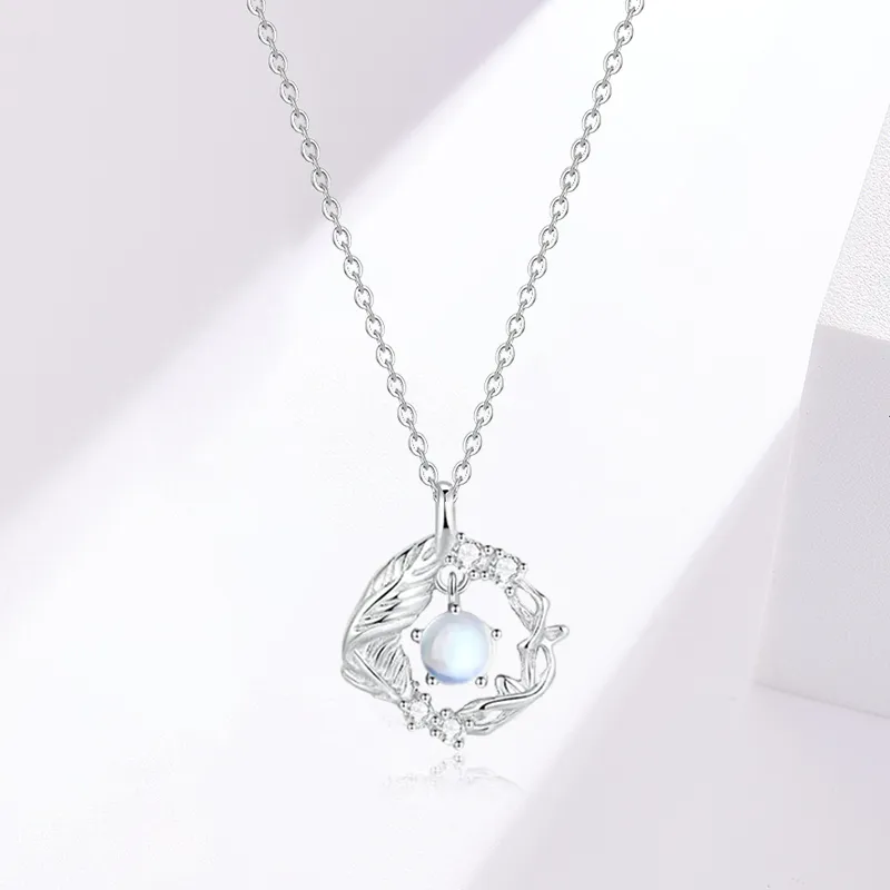 SUNFEEL 999 Fine Silver Necklaces Women's-3