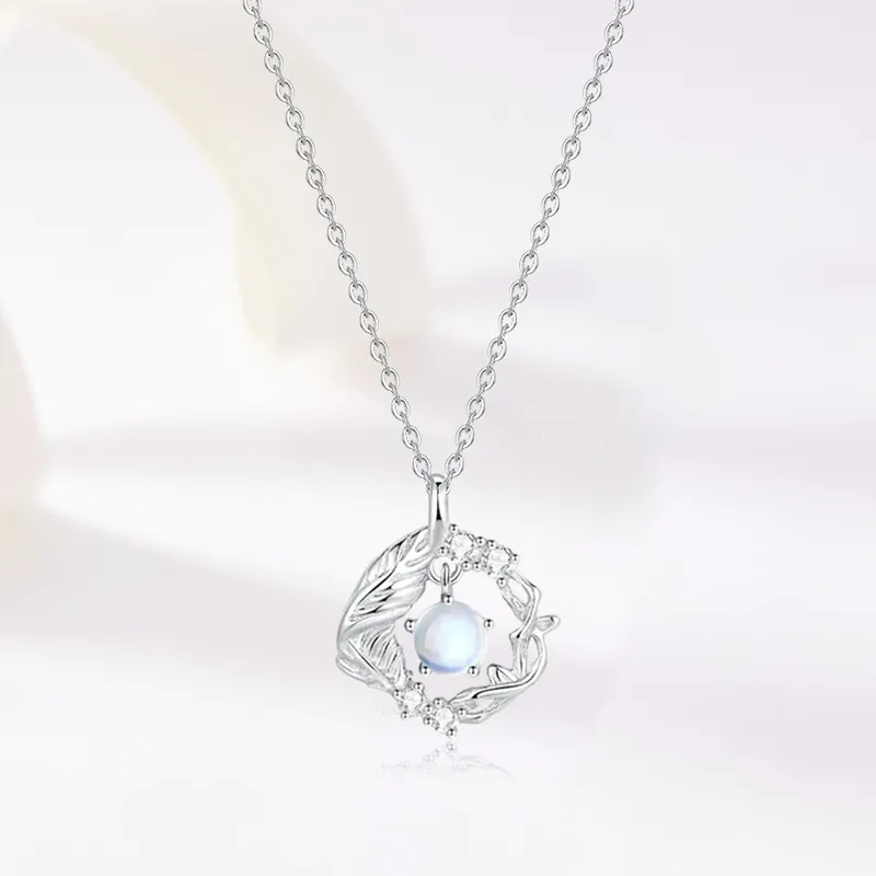 SUNFEEL 999 Fine Silver Necklaces Women's-1