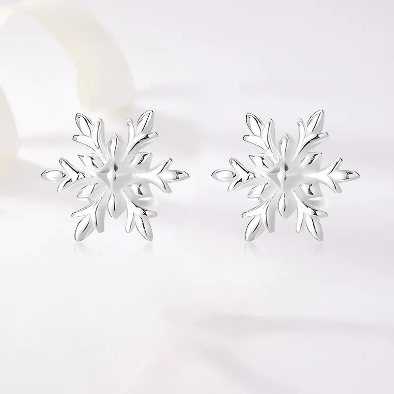 SUNFEEL 999 Fine Silver Stud Earrings Women's-4