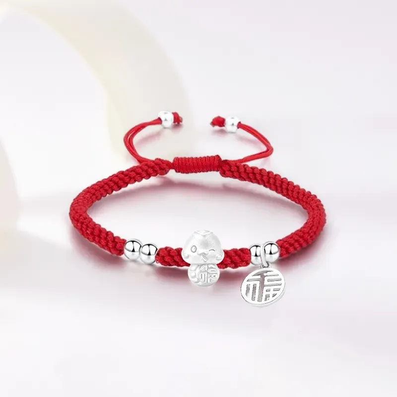SUNFEEL 999 Fine Silver Bracelets Unisex-4