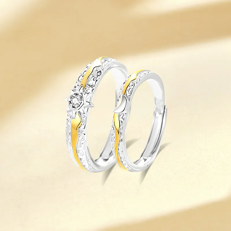 SUNFEEL 999 Fine Silver Rings Unisex-3
