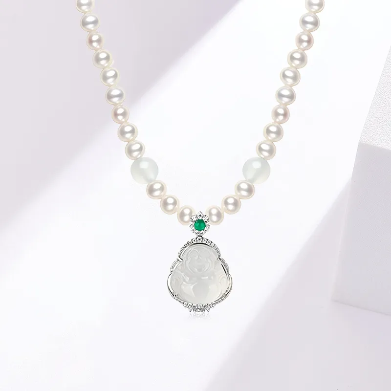 SUNFEEL Chalcedony Necklaces Women's-1