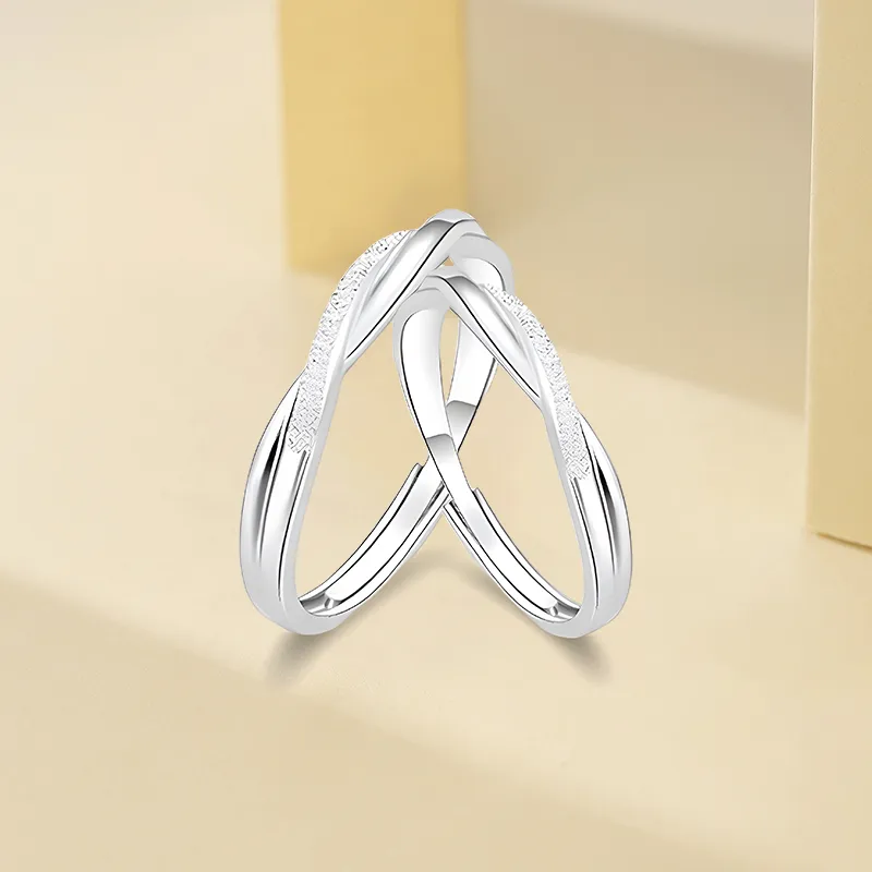 SUNFEEL 999 Fine Silver Rings Unisex-2