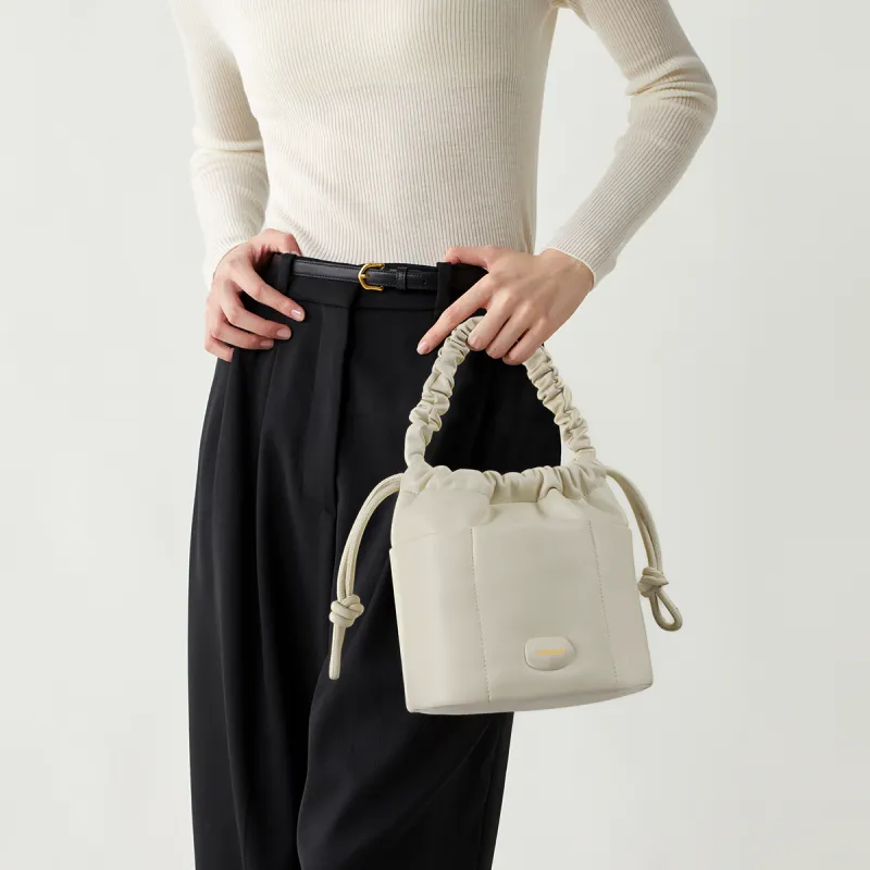 ST&SAT Cow Leather Shoulder Bag Crossbody Bag Handbag Bucket Bag Women's Multicolor-15