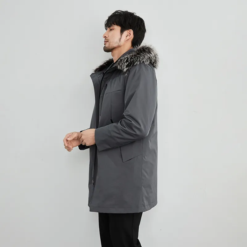 SINBOS Parka Coats Men-4