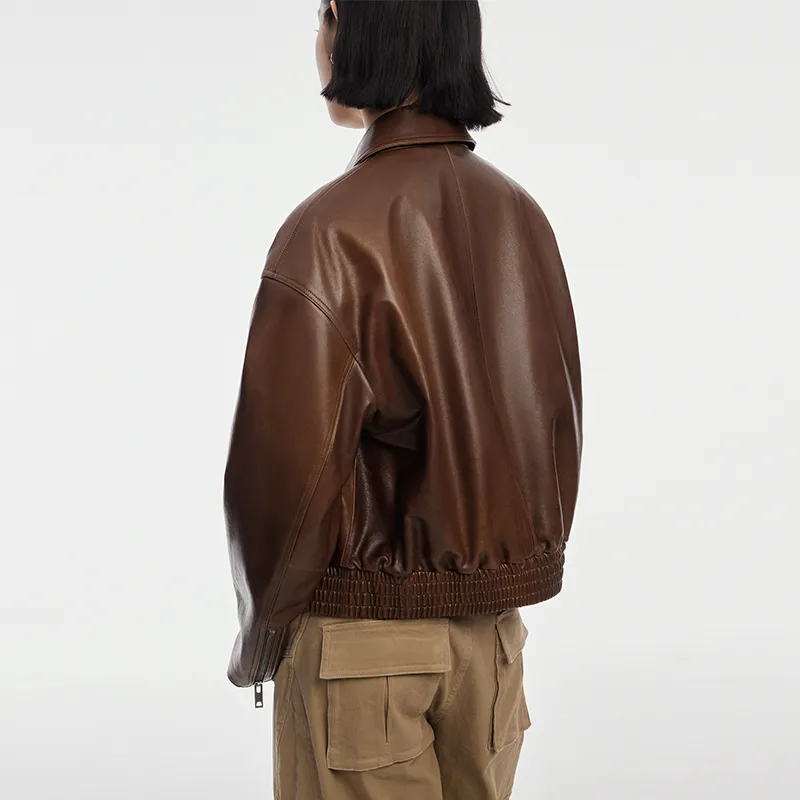 SINBOS Leather Jackets Women's-4