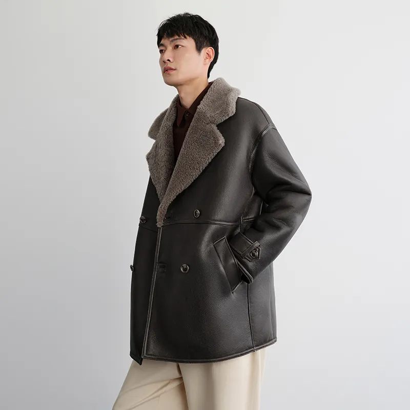SINBOS Furs Men Bronze Brown-4