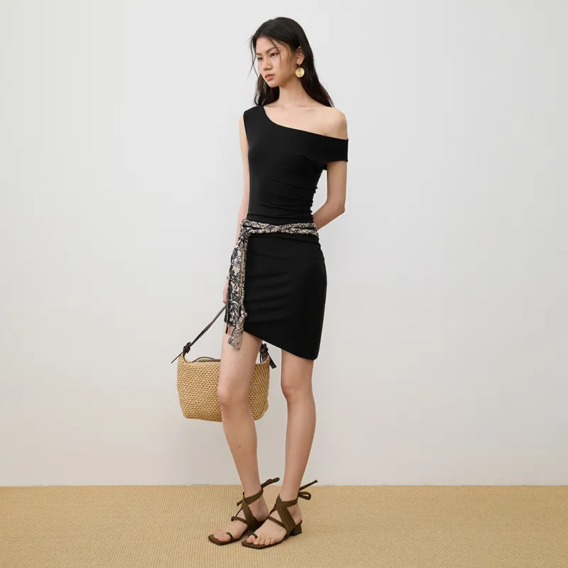 SINBOS Slip Dresses Women's-4