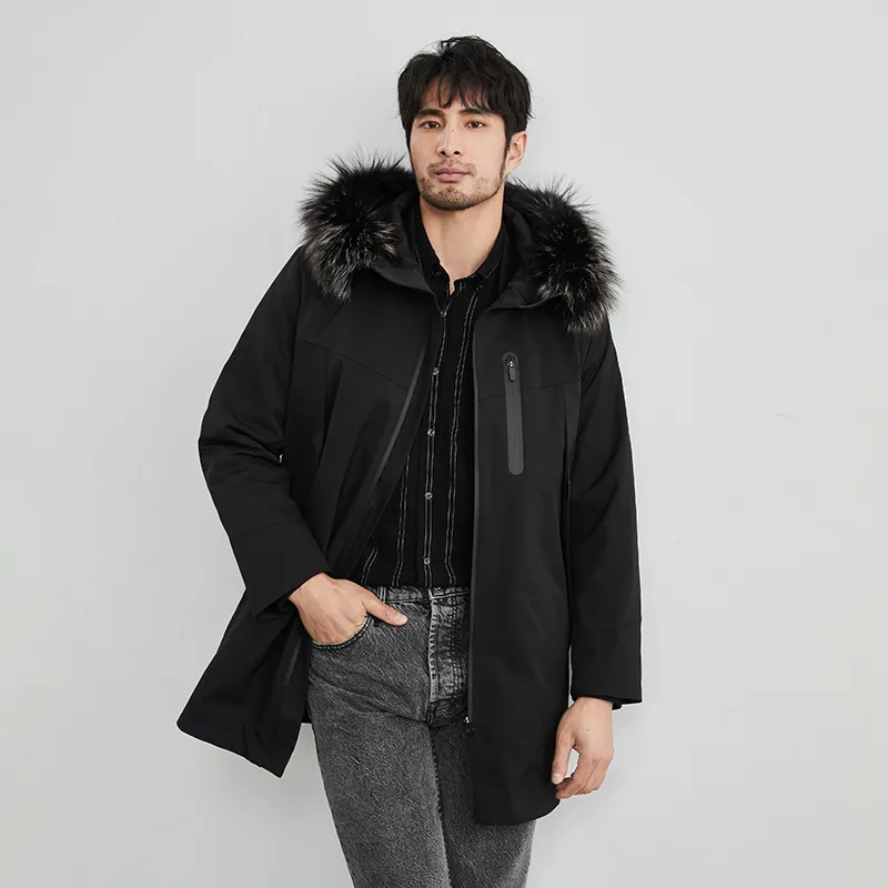 SINBOS Parka Coats Men-10