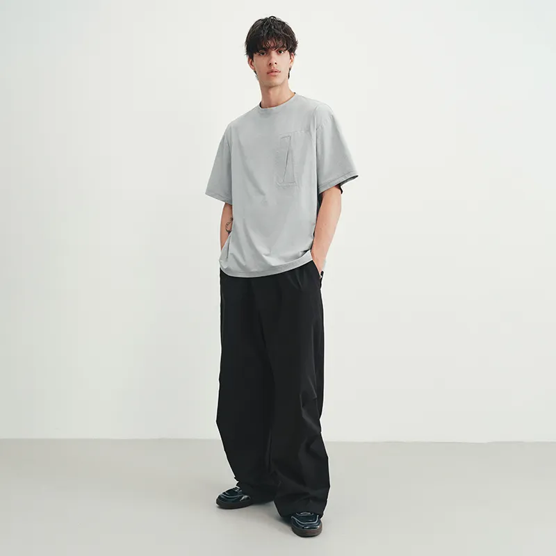 SINBOS T Shirts Men Storm Cloud Gray-3