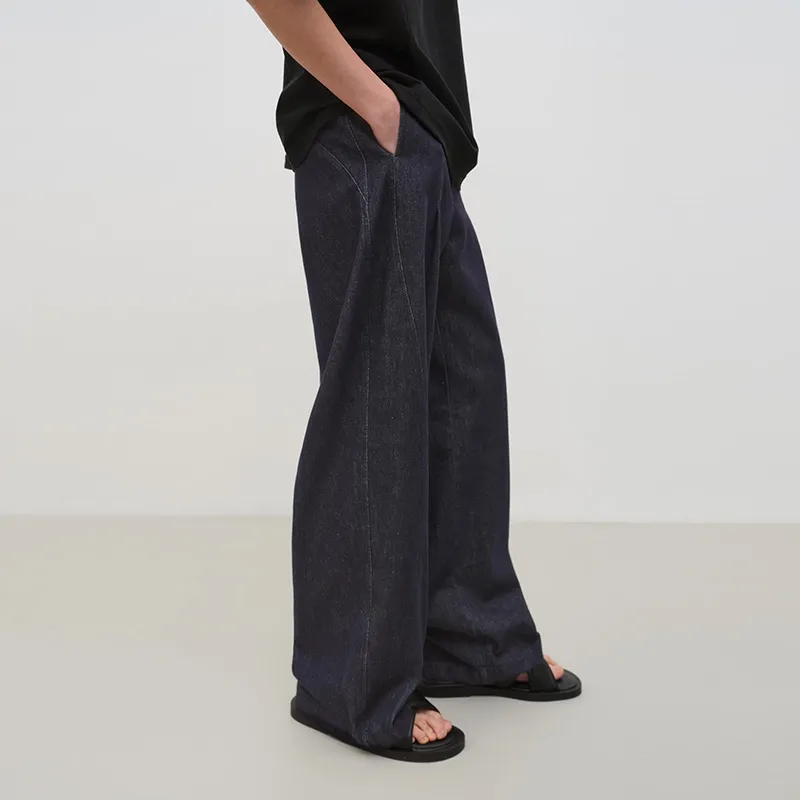 SINBOS Jeans Men's Deep Sea Blue-3