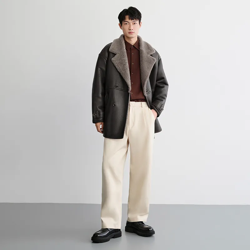 SINBOS Furs Men Bronze Brown-3