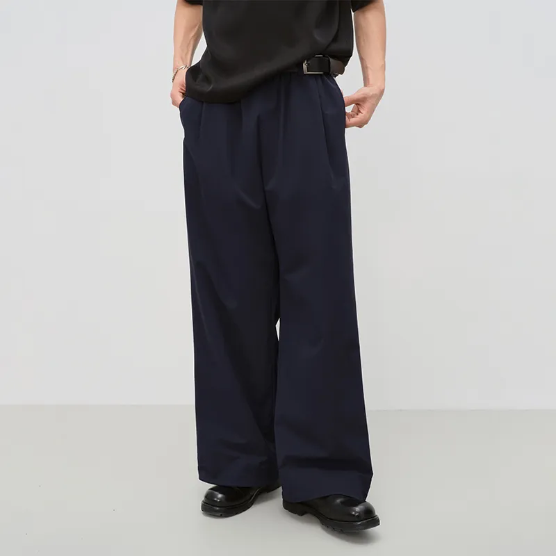 SINBOS Casual Pants Men Sapphire Blue-4