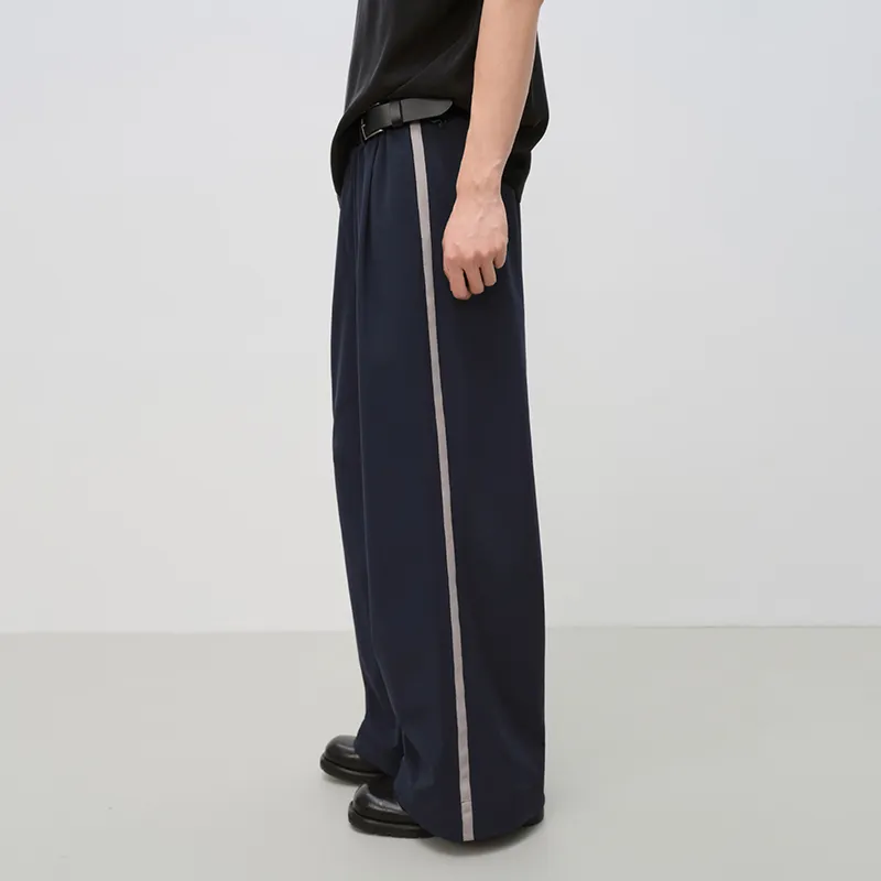 SINBOS Casual Pants Men Sapphire Blue-2