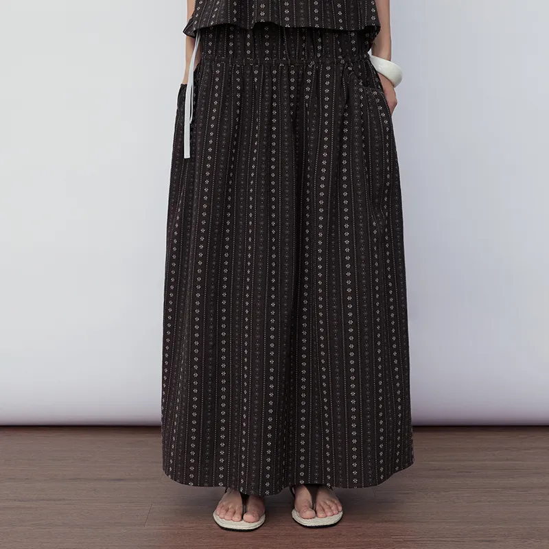 SINBOS Casual Long Skirt Women's-2