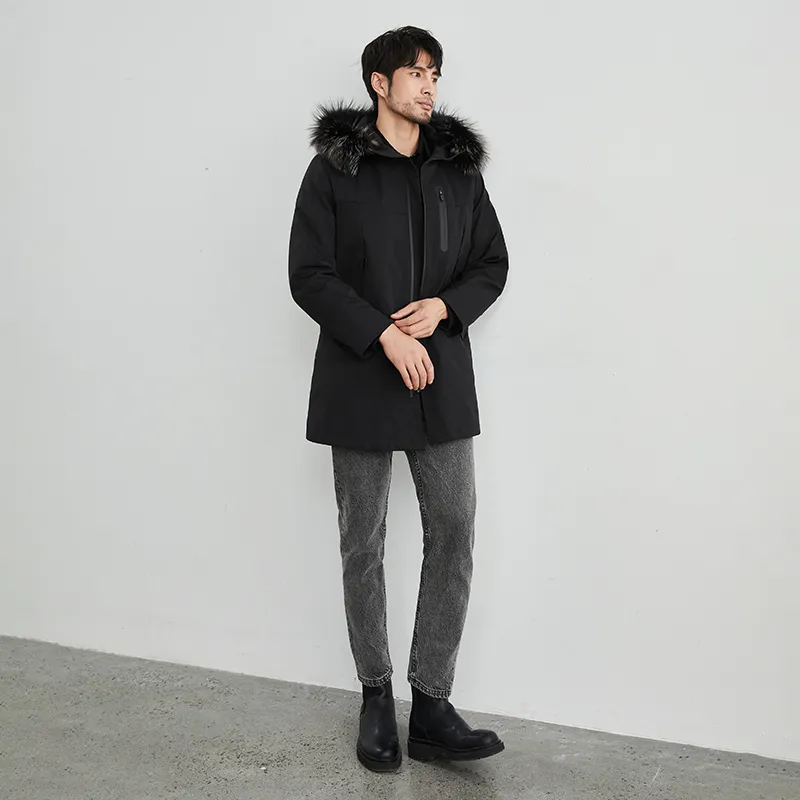 SINBOS Parka Coats Men-8
