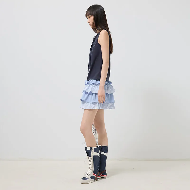 SINBOS Casual Short Skirts Women's-4