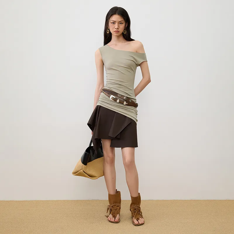 SINBOS Slip Dresses Women's-11