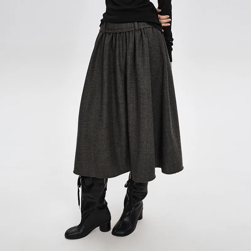 SINBOS Casual Long Skirt Women's-3