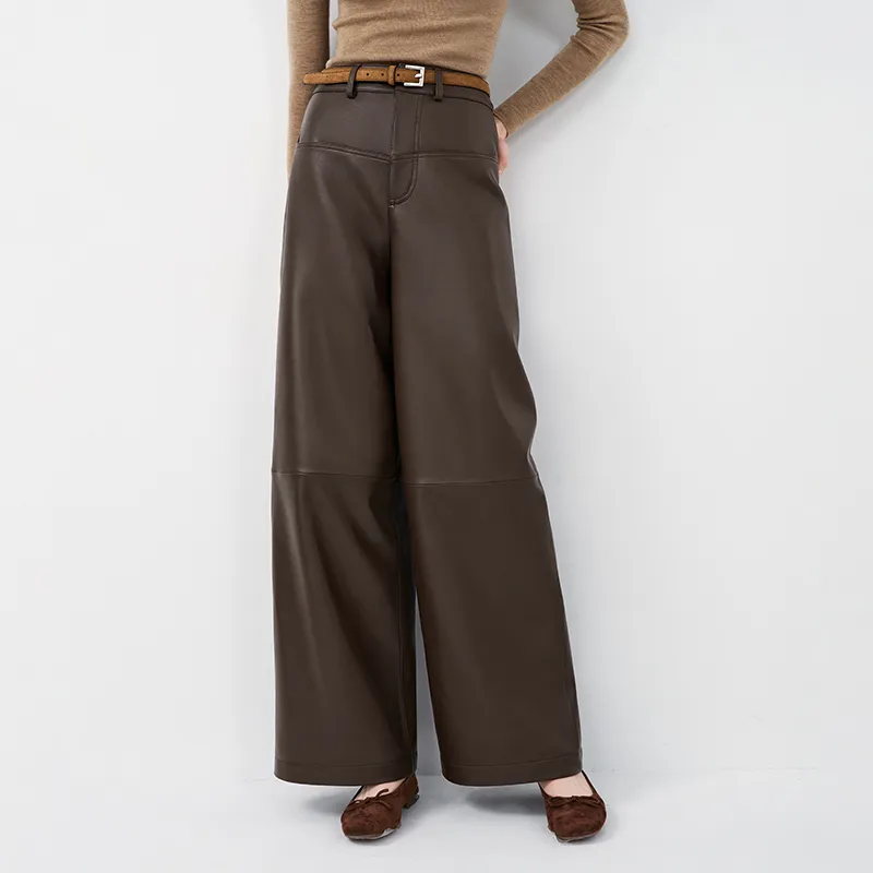 SINBOS Leather Pants Women's-6