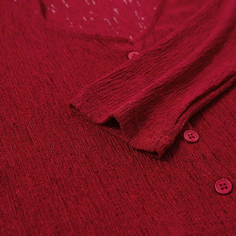 SINBOS Knitwear Women's Athens Red-5