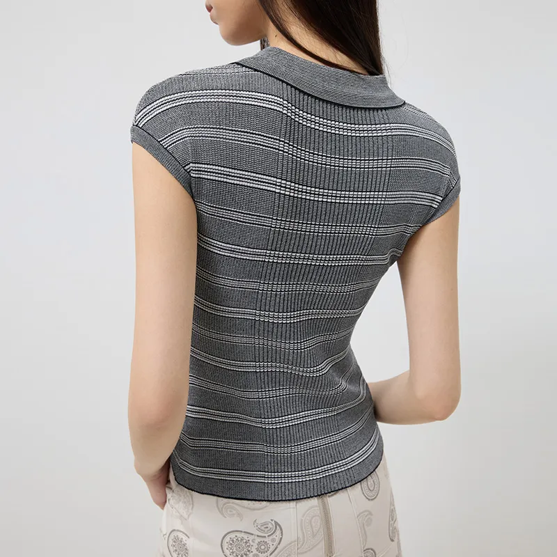 SINBOS Leg of Mutton Sleeve T Shirt Women's-5