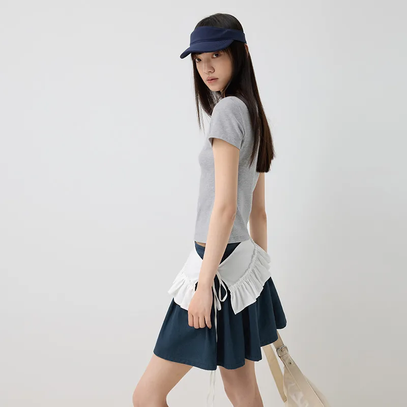 SINBOS Casual Short Skirts Women's-4