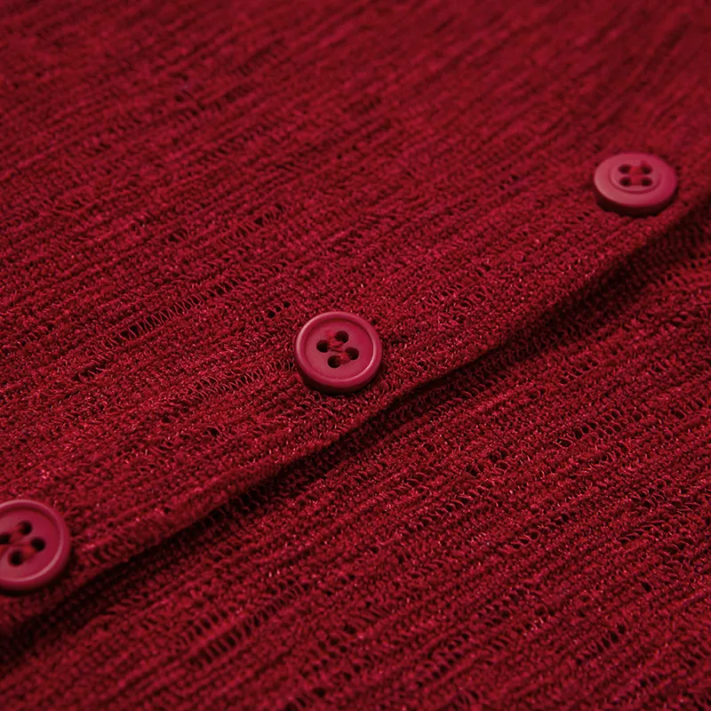 SINBOS Knitwear Women's Athens Red-4