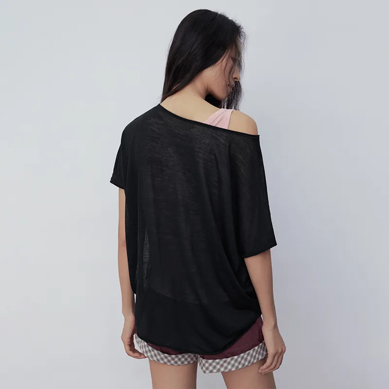 SINBOS Leg of Mutton Sleeve T Shirt Women's-4