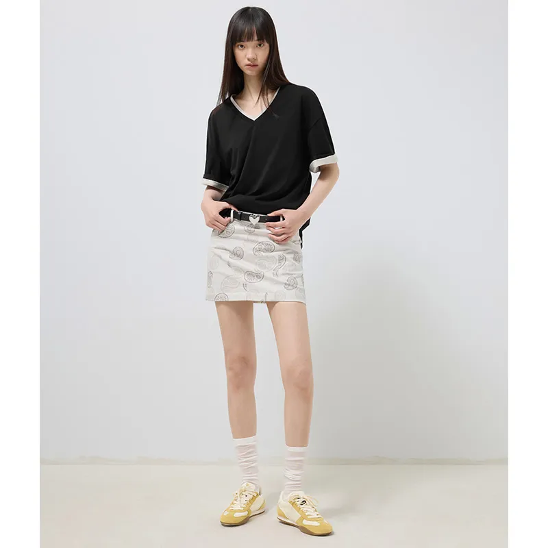 SINBOS Casual Short Skirts Women's-3