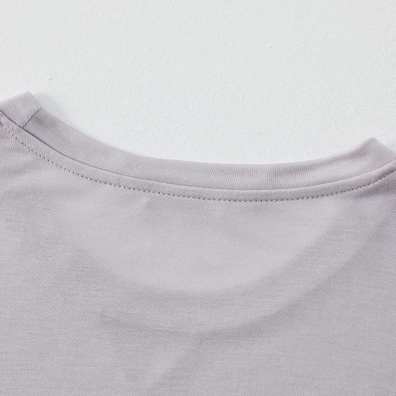 SINBOS Drop Shoulder Sleeve T Shirt Women's-3