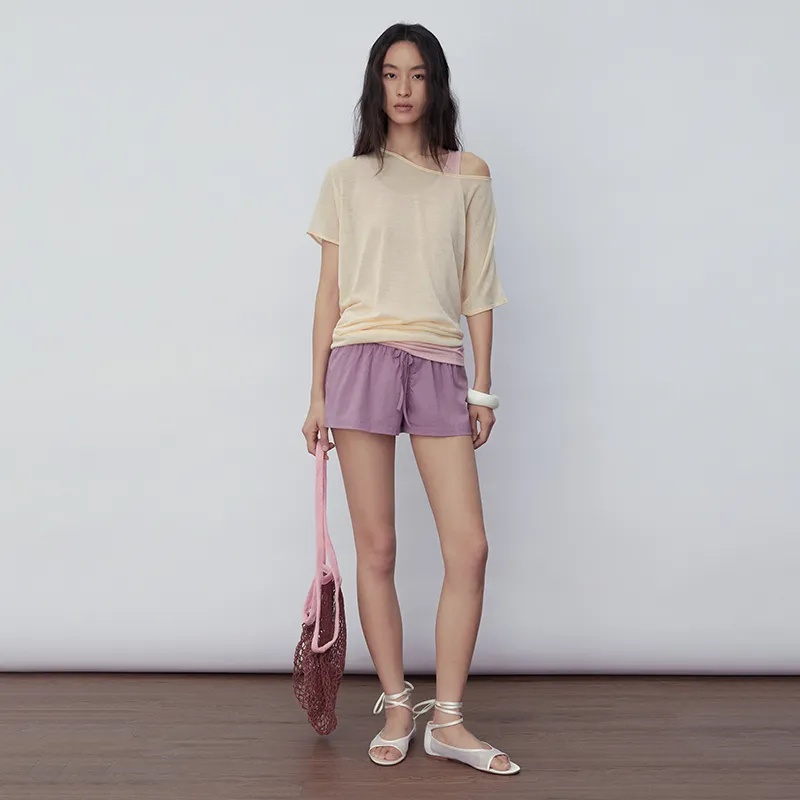 SINBOS Leg of Mutton Sleeve T Shirt Women's-10