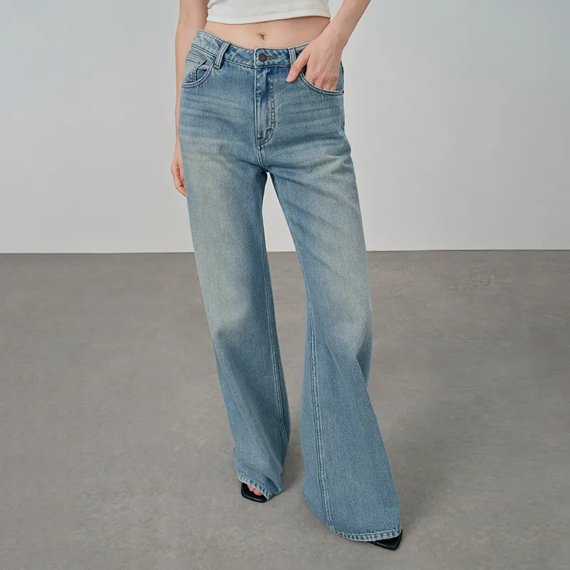 SINBOS Jeans Women's Blue-2