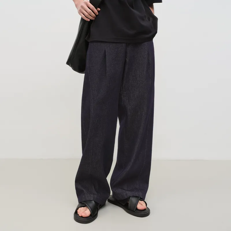 SINBOS Jeans Men's Deep Sea Blue-2