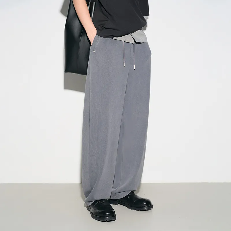 SINBOS Casual Pants Men's Mermaid Gray-4