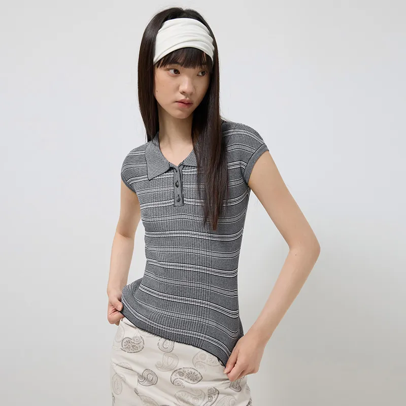 SINBOS Leg of Mutton Sleeve T Shirt Women's-3