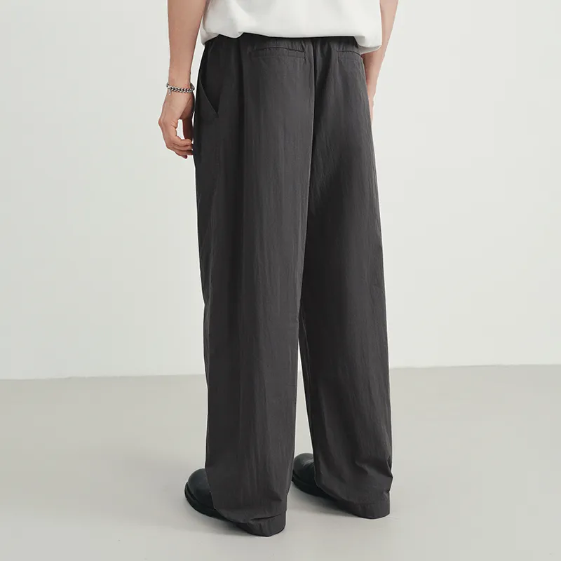 SINBOS Casual Pants Men Stone Gray-4