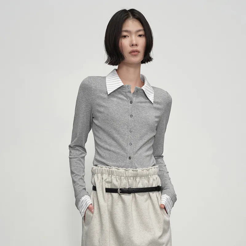 SINBOS Knitwear Women's Cool Gray-4