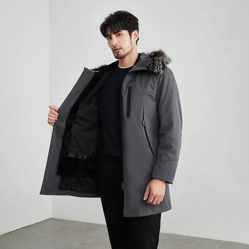 SINBOS Parka Coats Men-3