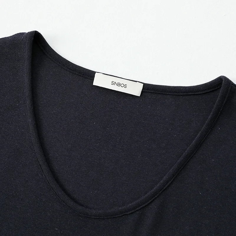 SINBOS Set in Sleeve T Shirt Women's-2
