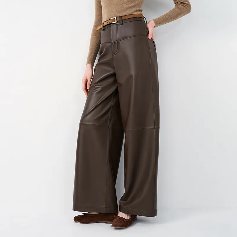 SINBOS Leather Pants Women's-7