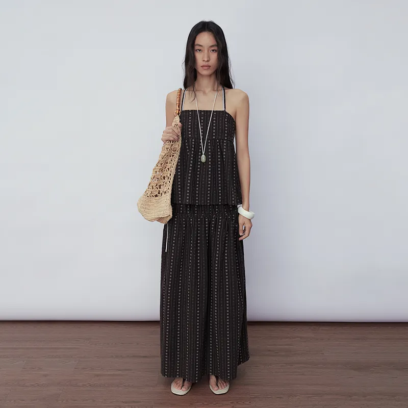 SINBOS Casual Long Skirt Women's-5