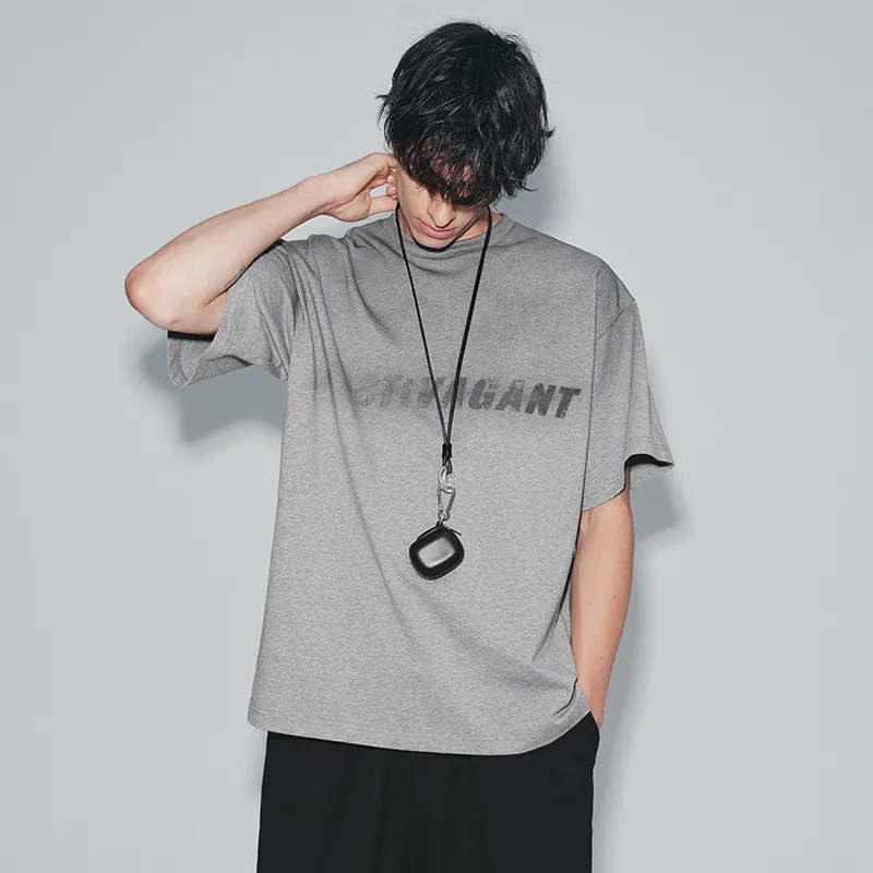 SINBOS T Shirts Men Meteorite Gray-5