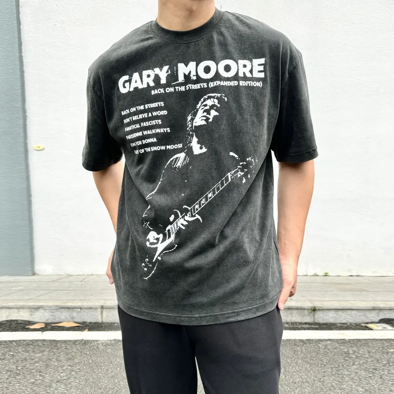 ANYWEARLAB T Shirt Unisex Washed Black-3