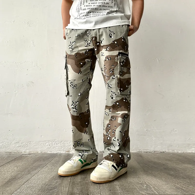 ANYWEARLAB Cargo Pants Unisex Camouflage-2
