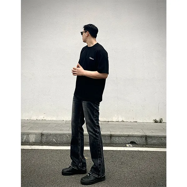 ANYWEARLAB Jeans Men Black-3