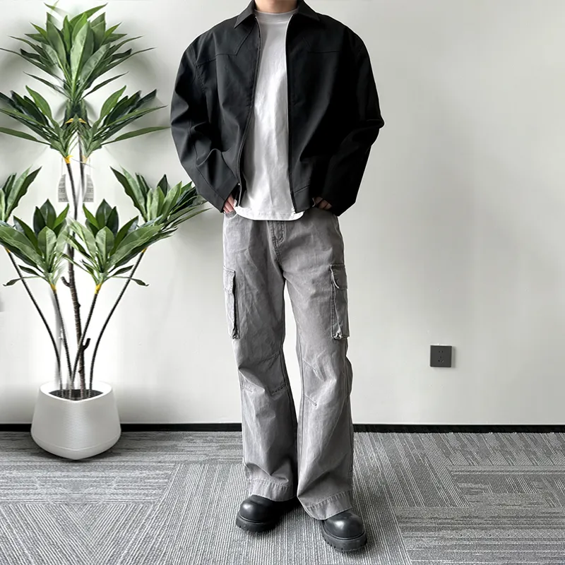 ANYWEARLAB Cargo Pants Men's Dark Gray-2